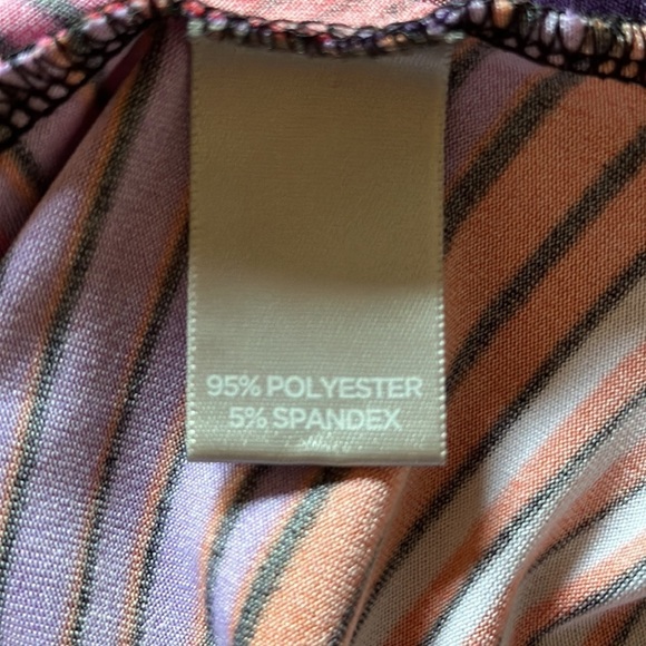 WOMEN’S Avenue Studio Geometric Sleeveless Top Size 18/20 Multi Colored - Picture 10 of 13